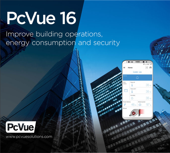 PcVue introduces the PcVue 16 platform